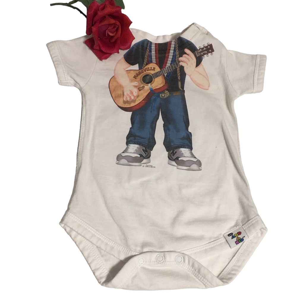 One piece undershirt Just Add-A-Kid 100% Cotton 6 Mo Like New